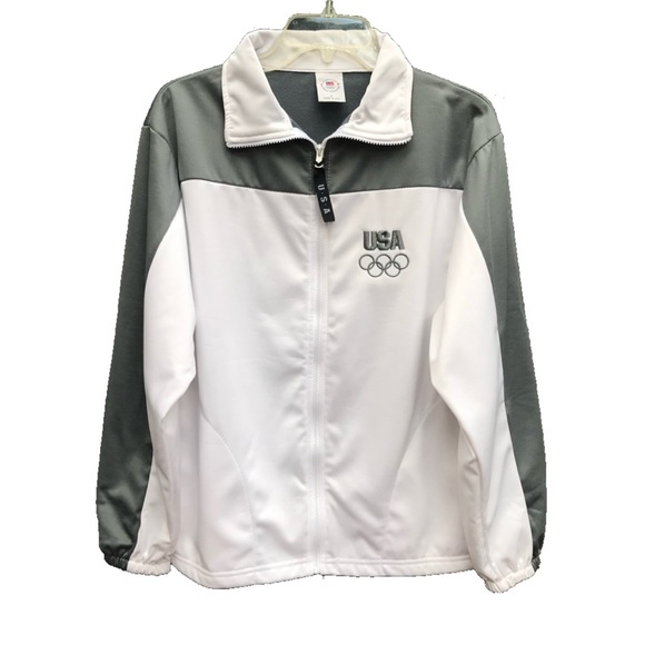 Olympics Jackets & Blazers - Y2K M Team USA Lightweight Zip Up Jacket United States Olympic Committee Women’s